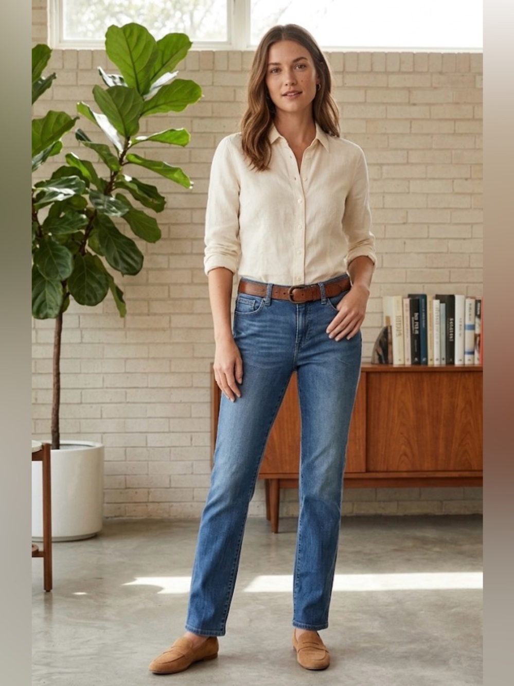 Ann Taylor LOFT Modern Straight Jeans